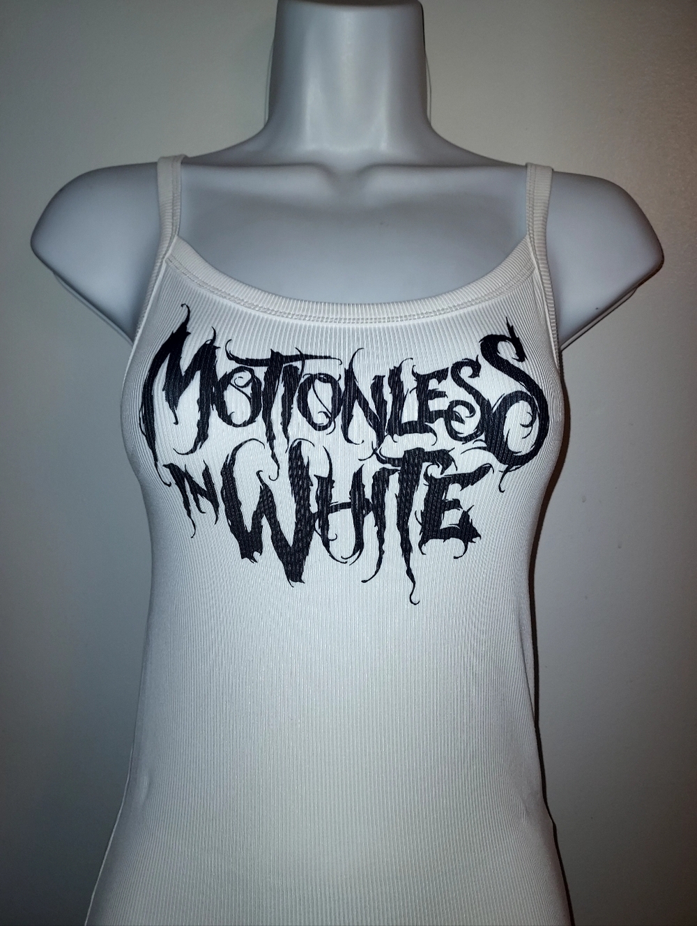 motionless in white tank top ribbed motionless in white crop top Miw Tank Shirt